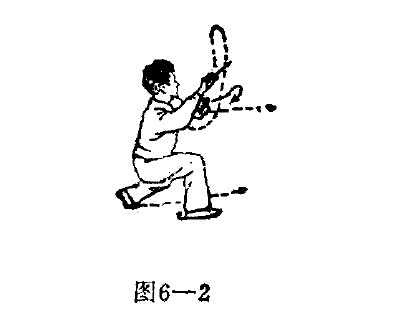 左玉环步刺(白蛇吐信)